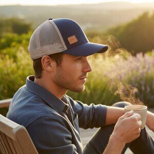 Turtle Fur Trucker Hat Simple and Clean